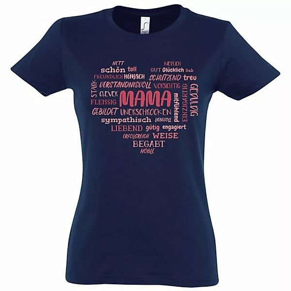Youth Designz T-Shirt Mama Herz Damen Shirt mit modischem Print günstig online kaufen