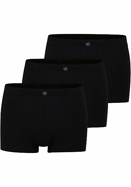 bugatti Boxershorts "Livorno", (3 St., 3er Pack), mit aufgenähtem Logo günstig online kaufen