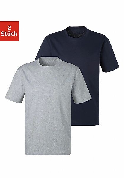 Bench. Loungewear T-Shirt 2er-Pack, Basic in uni günstig online kaufen