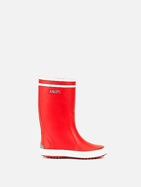 Aigle Regenstiefel Lolly-Pop 2 rot/weiß Gummistiefel günstig online kaufen