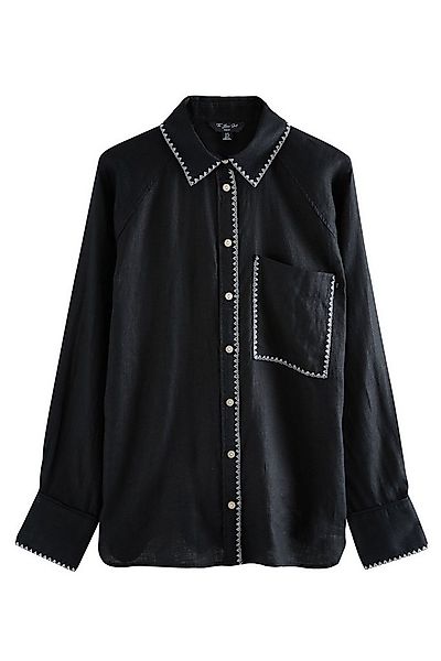 Next Langarmhemd Legeres Button-down-Hemd mit langen Ärmeln (1-tlg) günstig online kaufen
