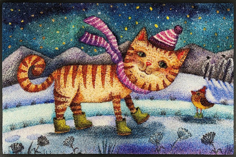 wash+dry by Kleen-Tex Fußmatte Little Boots, rechteckig, Höhe: 7 mm, waschb günstig online kaufen