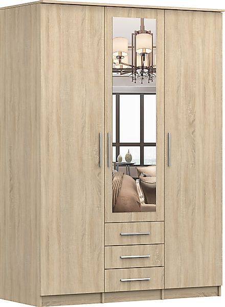 MOEBLO Drehtürenschrank RUTH 3D (mit Spiegel günstig online kaufen