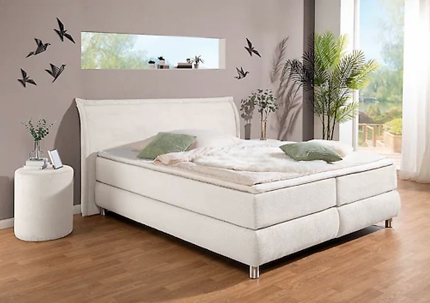 Home affaire Boxspringbett »"Coloma" erhältlich in H2, H3 oder H4 inkl. Top günstig online kaufen