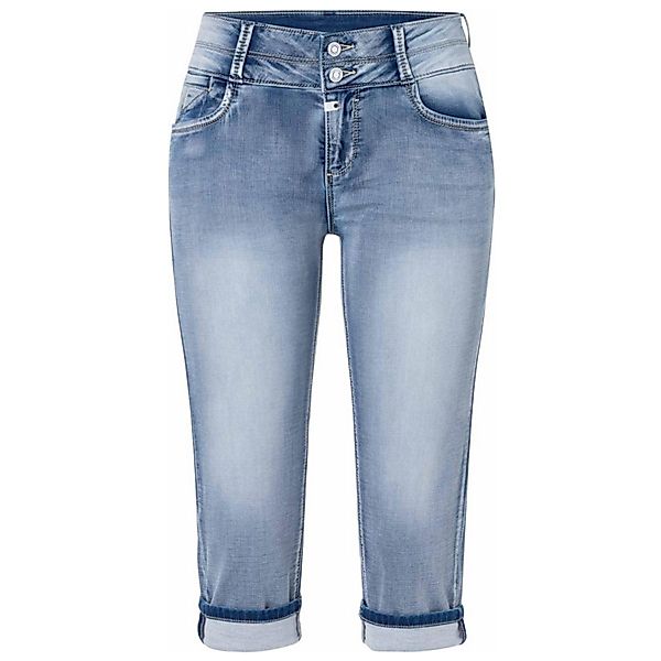 TIMEZONE Caprijeans EnyaTZ - aqua blue günstig online kaufen