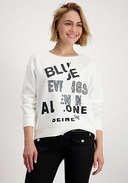 Monari Sweatshirt mit Buchstabendruck günstig online kaufen