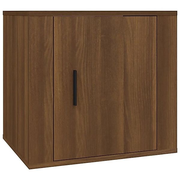 vidaXL Nachttisch Nachttisch Braun Eichen-Optik 50x39x47 günstig online kaufen