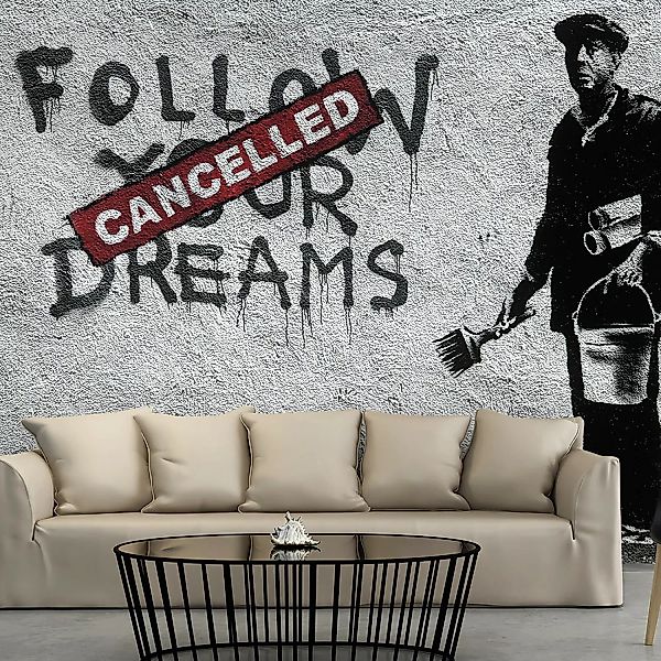 home24 Fototapete Dreams Cancelled (Banksy) günstig online kaufen