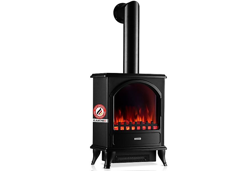 KAMINIO Elektrokamin LENI, Elektrischer Kamin mit 3D-Flammeneffekt, Heizung günstig online kaufen