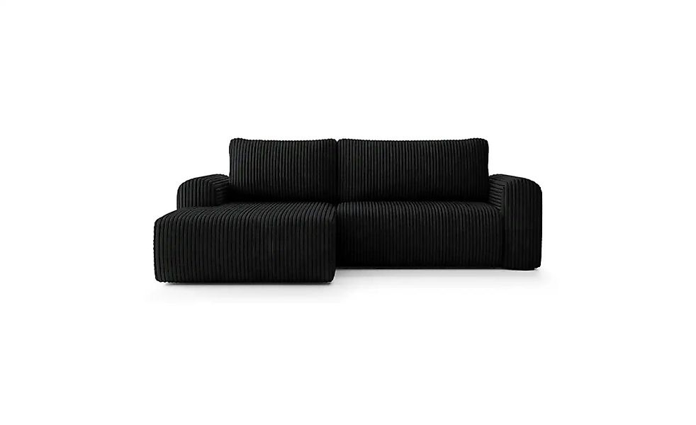 Selsey Ecksofa Lelu   ¦ schwarz ¦ Maße (cm): B: 243 H: 93 Polstermöbel > So günstig online kaufen