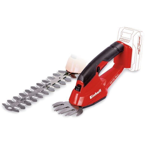 Einhell Power X-Change Akku-Gras- und Strauchschere GC-CG 18 Li Solo günstig online kaufen