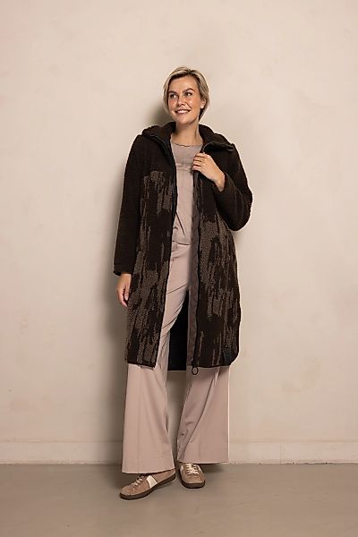 Zhrill Fellimitatmantel "ZHKARTINI" mit Stehkragen, Regular Fit günstig online kaufen