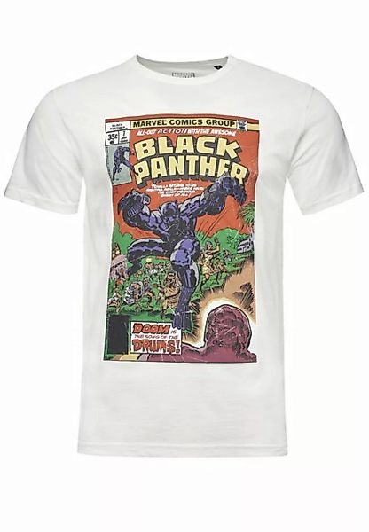 Recovered T-Shirt Marvel Black Panther GOTS zertifizierte Bio-Baumwolle günstig online kaufen