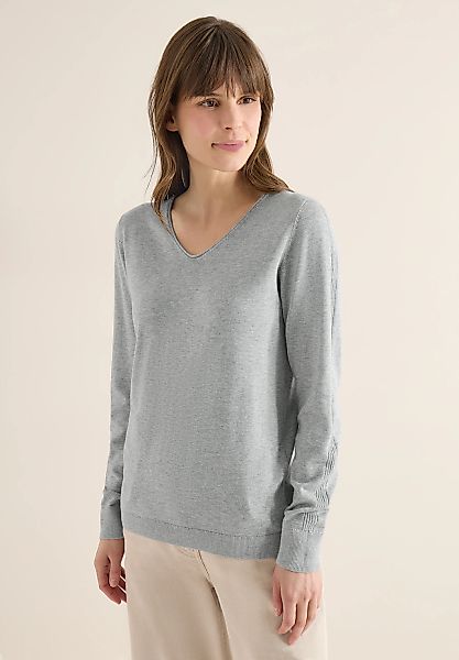 Cecil Strickpullover mit Strick-Detail günstig online kaufen