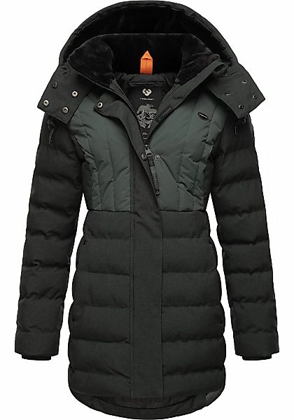 Ragwear Winterjacke "Ashanta Block" mitKapuze Wasserdichter gesteppter Wint günstig online kaufen