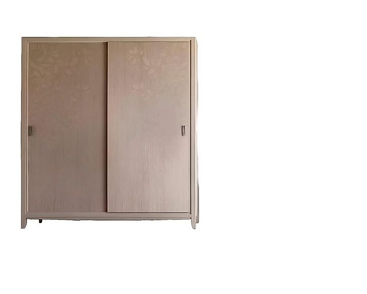 Xlmoebel Kleiderschrank Moderne beige Holzschrank im Schlafzimmer. (1-St., günstig online kaufen