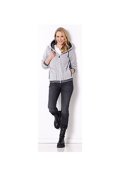 SER Sweatjacke Sweatjacke Kapuze Struktur W8250310 günstig online kaufen