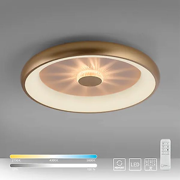 JUST LIGHT Deckenleuchte »VERTIGO«, 1 flammig, Leuchtmittel LED-Board   LED günstig online kaufen