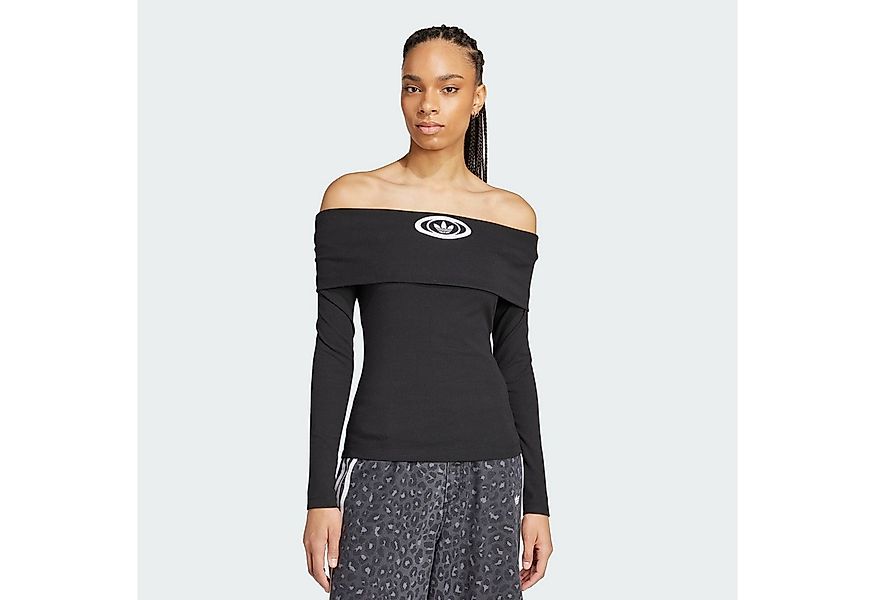 adidas Originals One-Shoulder-Top ADIDAS ORIGINALS OFF SHOULDER OBERTEIL (1 günstig online kaufen