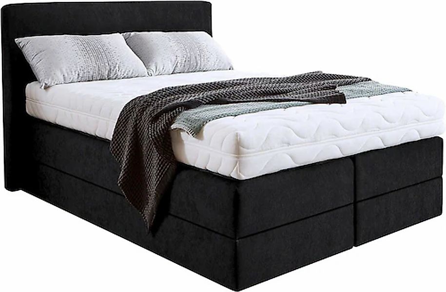 Westfalia Schlafkomfort Boxspringbett wahlweise mit Kaltschaum-Topper günstig online kaufen