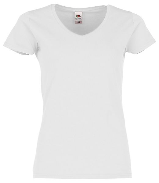 Fruit of the Loom V-Shirt Ladies günstig online kaufen