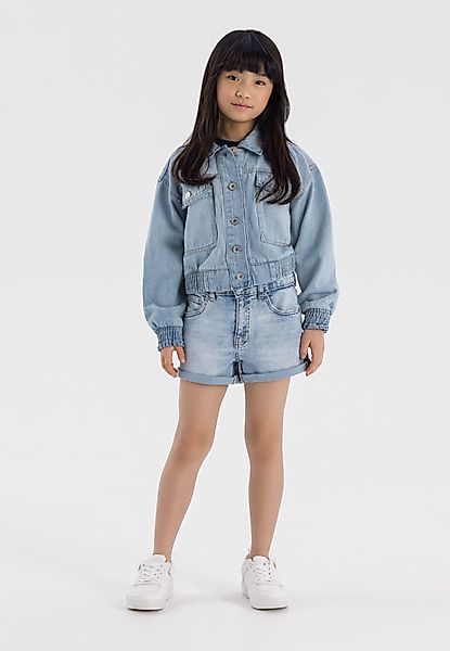 MINOTI Jeansshorts Denim-Shorts mit Bündchen (2y-14y) günstig online kaufen