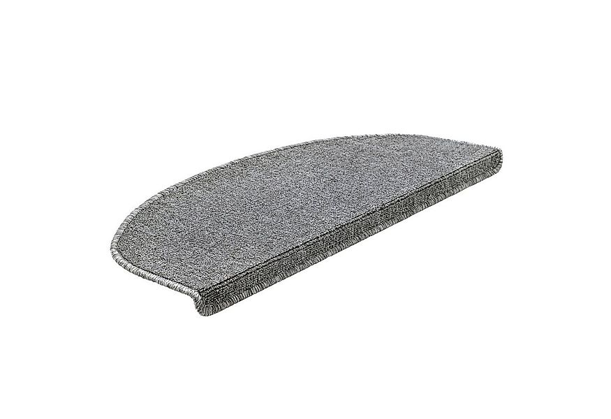 en.casa Stufenmatte, halbrund, 15er Set Treppenmatten halbrund 65x24cm selb günstig online kaufen