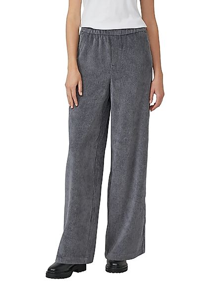 s.Oliver Cordhose mit Elastikbund und Wide günstig online kaufen