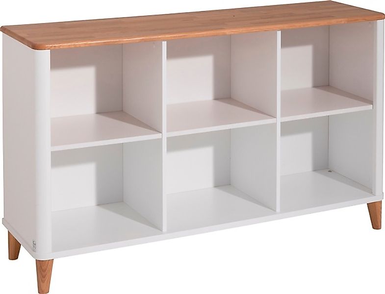 PAIDI Kinderregal »LOTTE & FYNN Steiff by PAIDI, 6 offene Fächer« Weiß mit günstig online kaufen