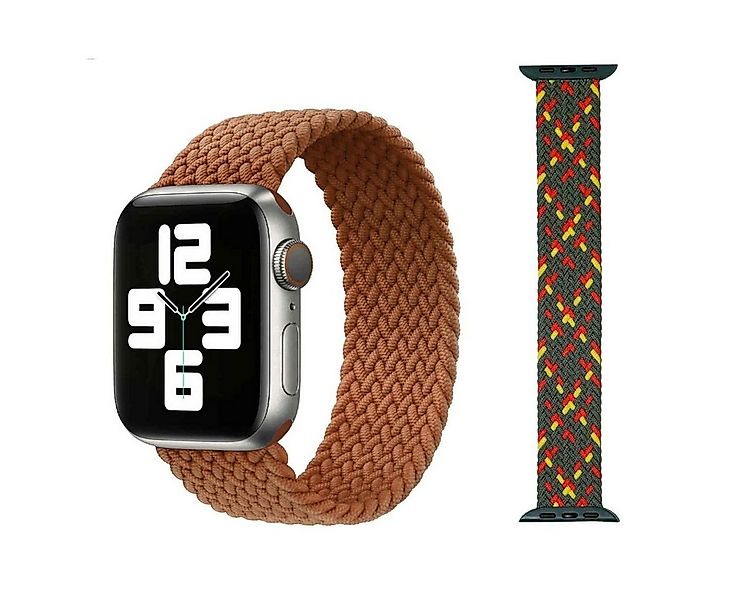 Wigento Smartwatch-Armband Für Apple Watch 10 46mm / Ultra 1 + 2 49 / 9 8 7 günstig online kaufen