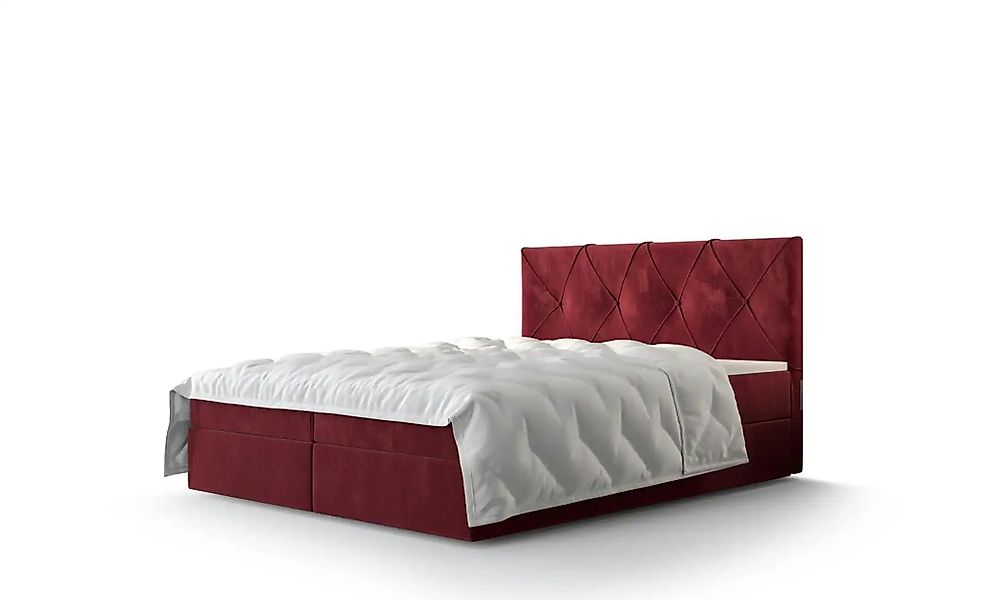 Boxbett mit Stauraum Altea ¦ rot ¦ Maße (cm): B: 200 H: 102 Betten > Komfor günstig online kaufen