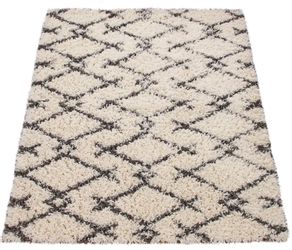 Paco Home Hochflor-Teppich "Kalmar 451" rechteckig 44 mm Höhe Shaggy, Scand günstig online kaufen