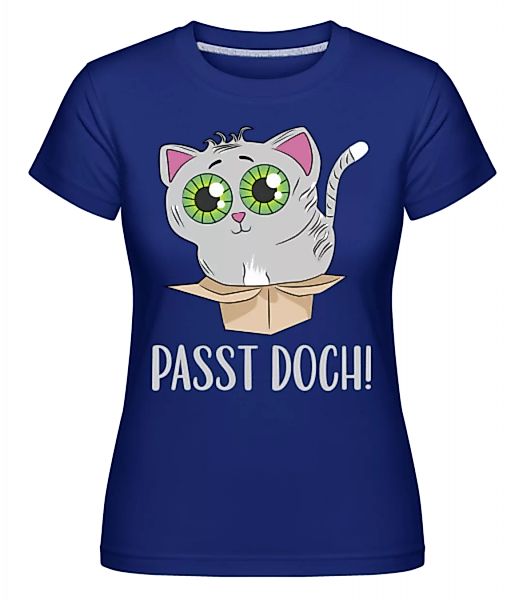 Katze Im Karton – Passt Doch · Shirtinator Frauen T-Shirt günstig online kaufen