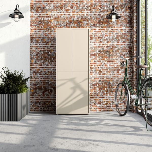 FORTE Schuhschrank Alice Springs (B/H/T 74,5/191,9/34,9 günstig online kaufen