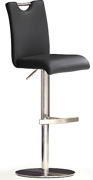 MCA furniture Bistrostuhl "BARBECOOL", mit Rückenlehne, Bodenplatte rund, 3 günstig online kaufen