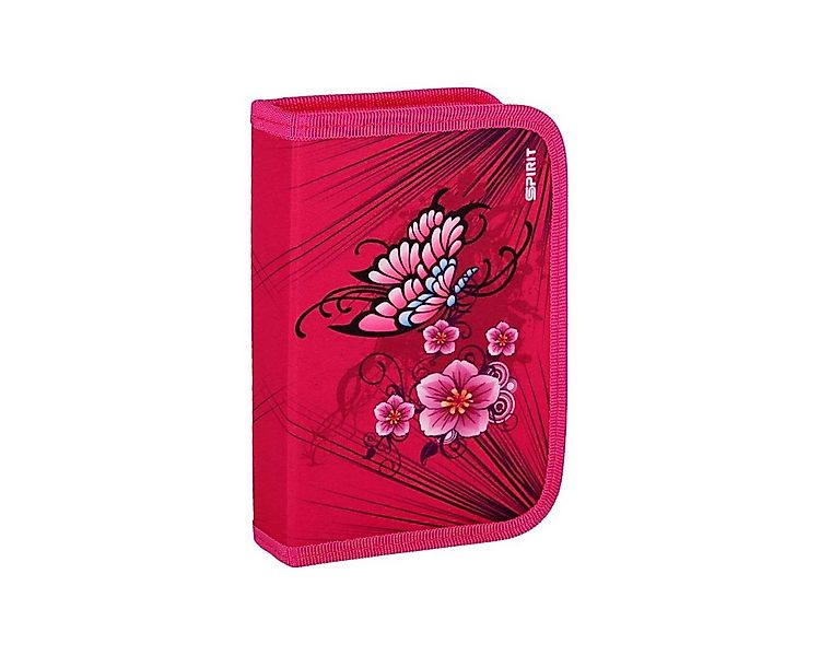 Spirit Federmäppchen TTS Schüler-Etui Schmetterling 28 teilig 1-Zipper günstig online kaufen