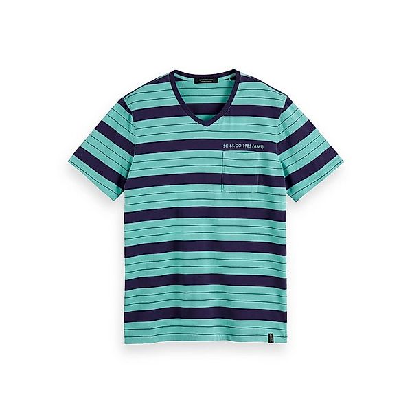 Scotch & Soda T-Shirt Scotch & Soda Herren T-Shirt Washed V-Neck 155412 günstig online kaufen