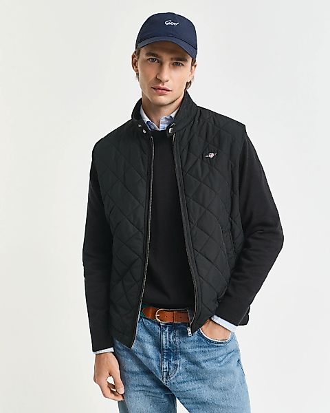 Gant Steppweste "QUILTED WINDCHEATER VEST", mit Wattierung aus recyceltem P günstig online kaufen