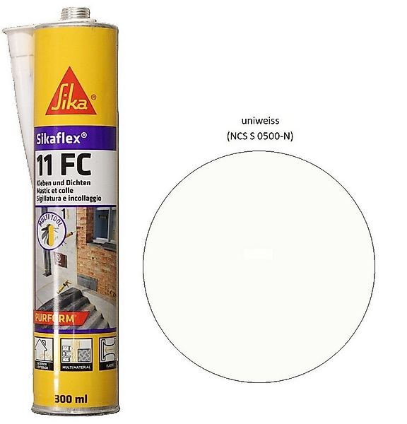 Sika Dichtstoff Sikaflex 11 FC Polyurethan Kleb Dichtstoff 300ml Kartusche günstig online kaufen