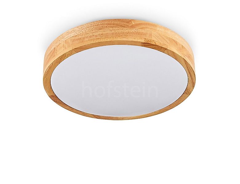 hofstein Deckenleuchte moderne Deckenlampe aus Metall/Bambus/Kunststoff in günstig online kaufen