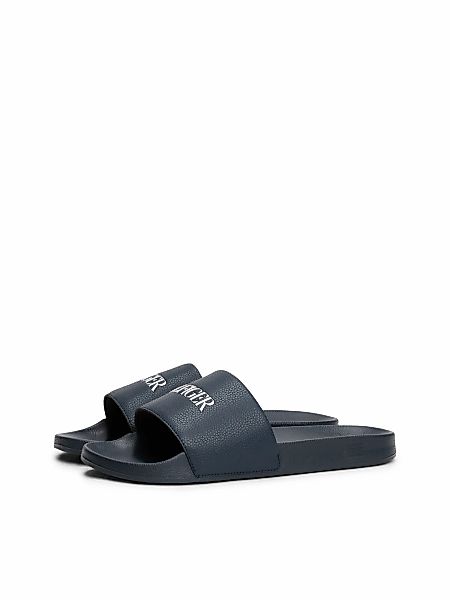 Tommy Hilfiger Pantolette "HILFIGER PRINT TUMBLE POOL SLIDE", Hausschuh, So günstig online kaufen