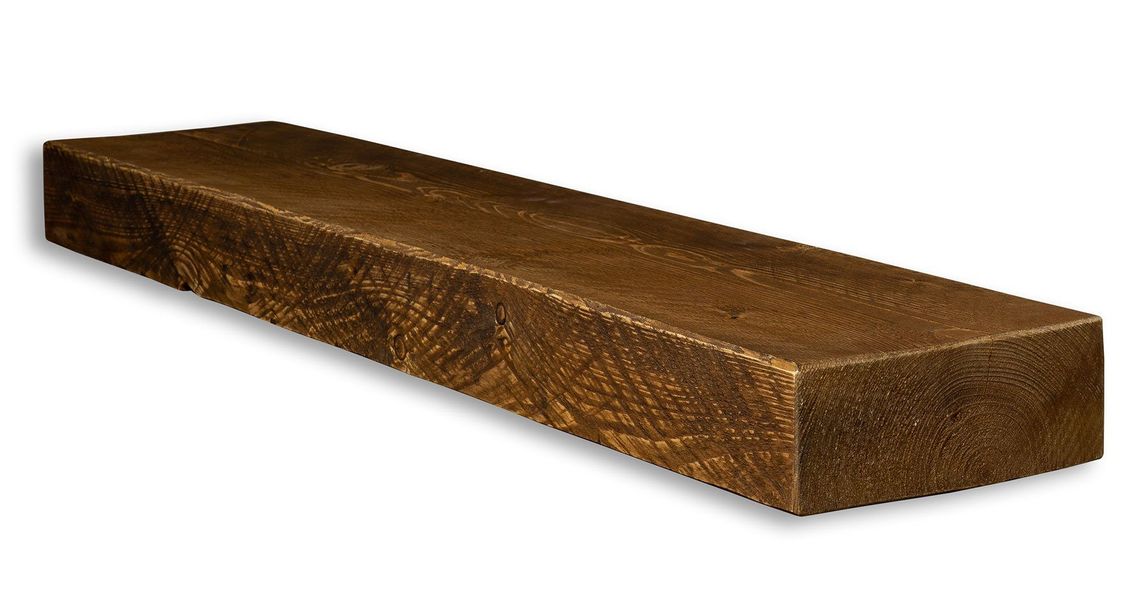 Levandeo® Wandregal, levandeo Wandregal Holz Massiv günstig online kaufen