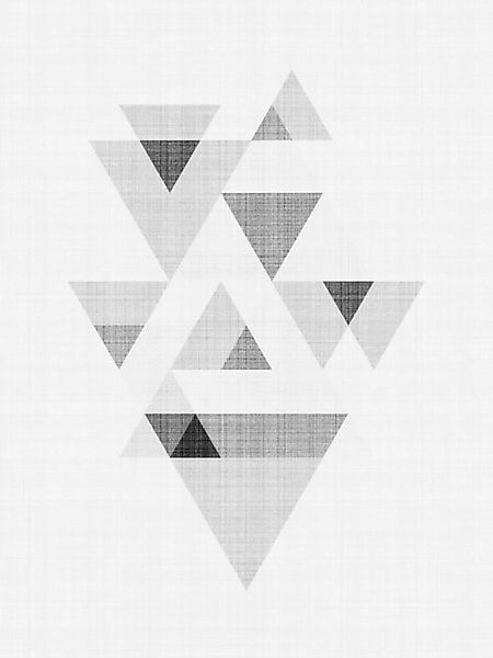 Poster / Leinwandbild - Triangles 3 günstig online kaufen