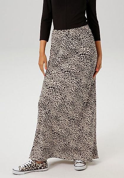 Aniston CASUAL Maxirock, mit trendigem Animal-Print günstig online kaufen