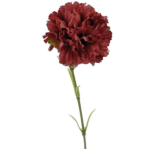 Kunstblume Nelken künstlich Blumen 1 Stk ca 52 cm rot Nelken, matches21 HOM günstig online kaufen