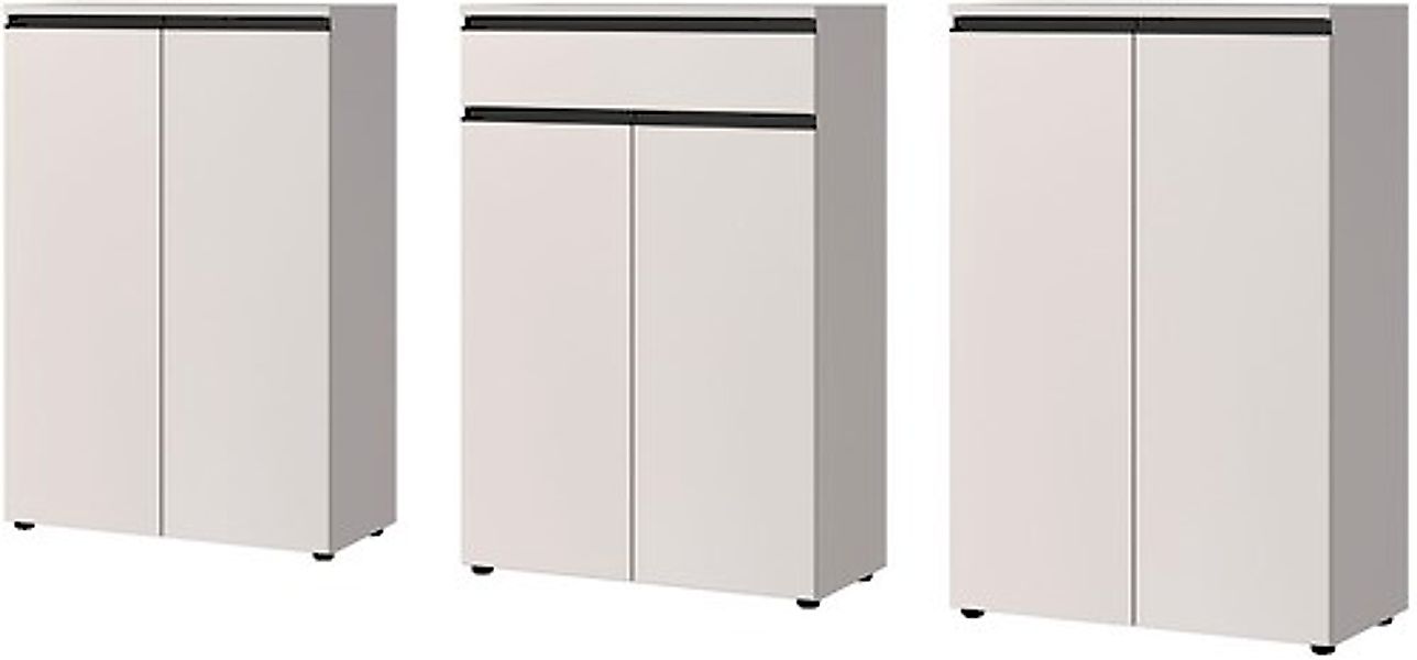 GERMANIA Büromöbel-Set "Lemont" 3 Stk. tlg. Set bestehend aus 2 Aktenschrän günstig online kaufen