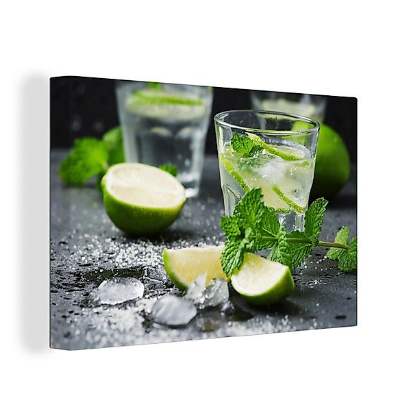 OneMillionCanvasses® Leinwandbild Getränk - Weinglas - günstig online kaufen