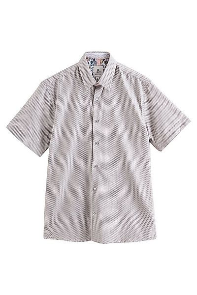 Next Kurzarmhemd Kurzärmliges Hemd mit Struktur, Regular Fit (1-tlg) günstig online kaufen