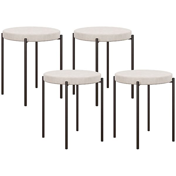 MC Star Küchenstuhl 4er-Set Esszimmerhocker, stapelbar günstig online kaufen