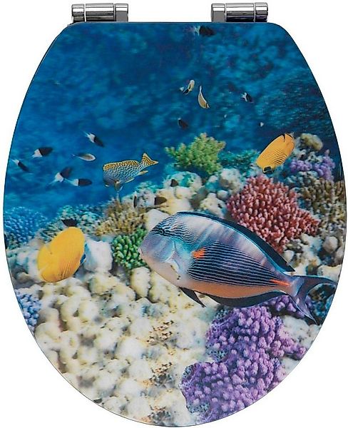 WENKO WC-Sitz Fish günstig online kaufen